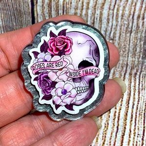 Dead Inside Skeleton Magnet